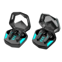 

Wireless Earphones Gaming Stereo Earbuds Dual Mode Game/Audio-visual Mode Low-latency Noise Cancelling Sports Headsets