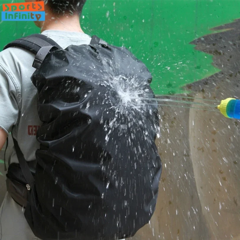 20-80L Dustproof Backpack Rain Cover Portable Ultralight Sun Rain Protect for OutdoorOutdoor Hiking Backpack Waterproof Cover 3