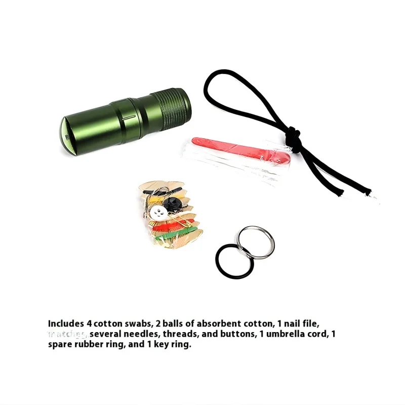 Lightweight Waterproof EDC Container for Hiking Camping