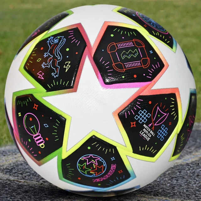 Size 5 Adults Football Hot Adhesive Student Game Training Ball Soft PU Wear-resistant Soccer Ball Team Sports Accessories