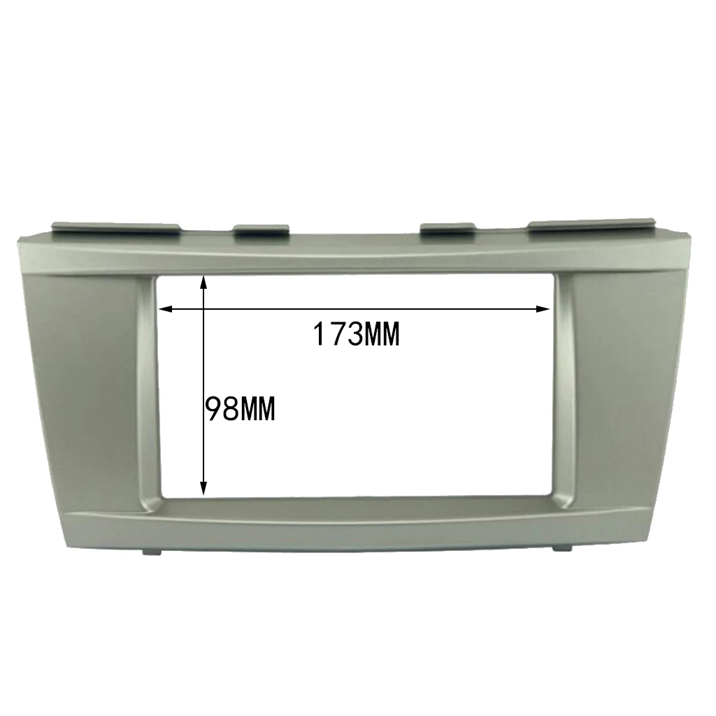 Car radio Stereo Radio Fascia Panel Trim Kit 2 Din Frame For 2006-11