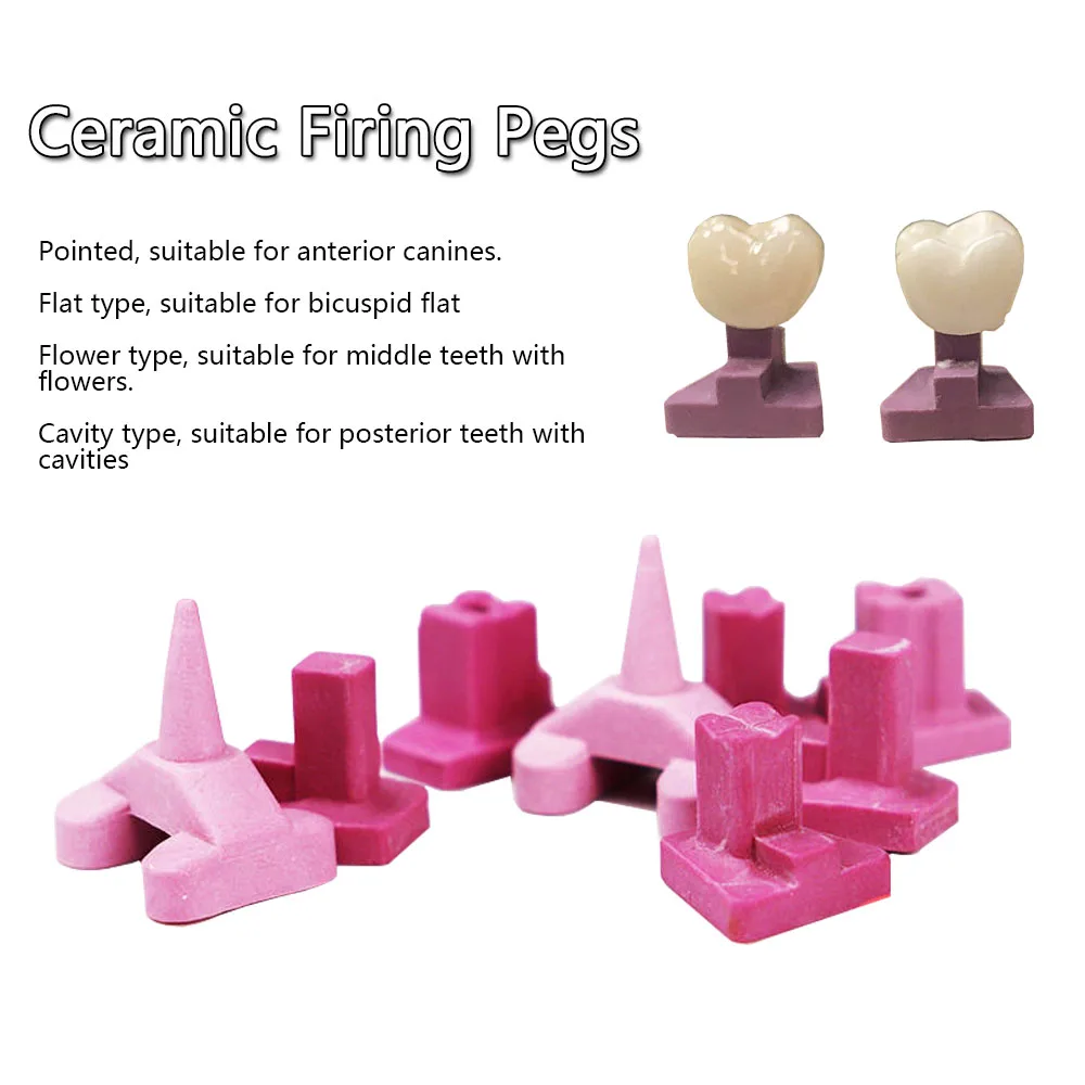 CeramicFiringPegsforCrownsandBridgesinPorcelainFurnace