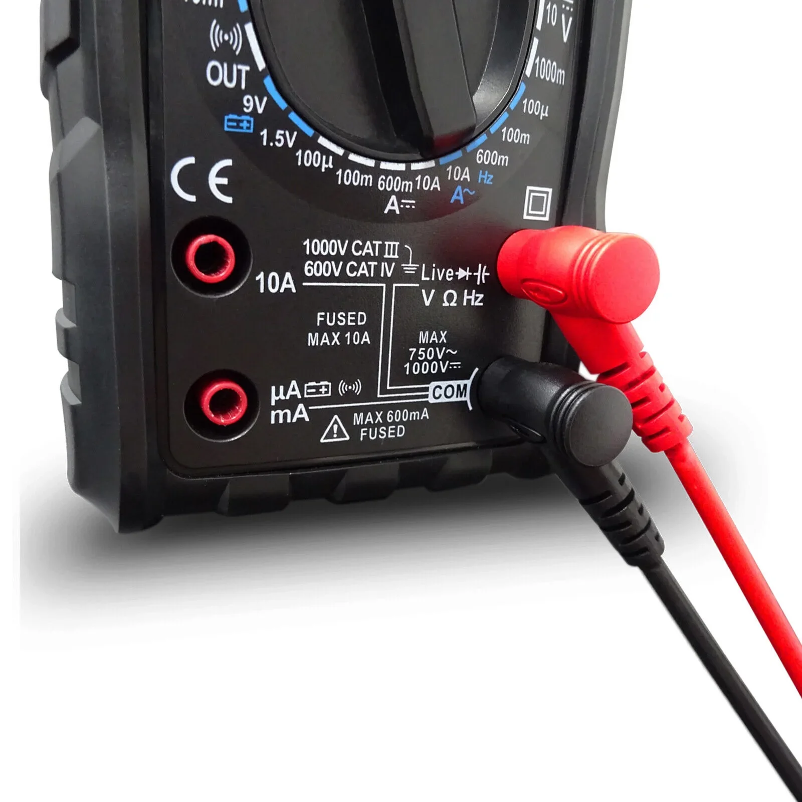 Multimeter Probe 2pcs Replaceable Needles Universal Test Leads For Digital Multimeter 1M