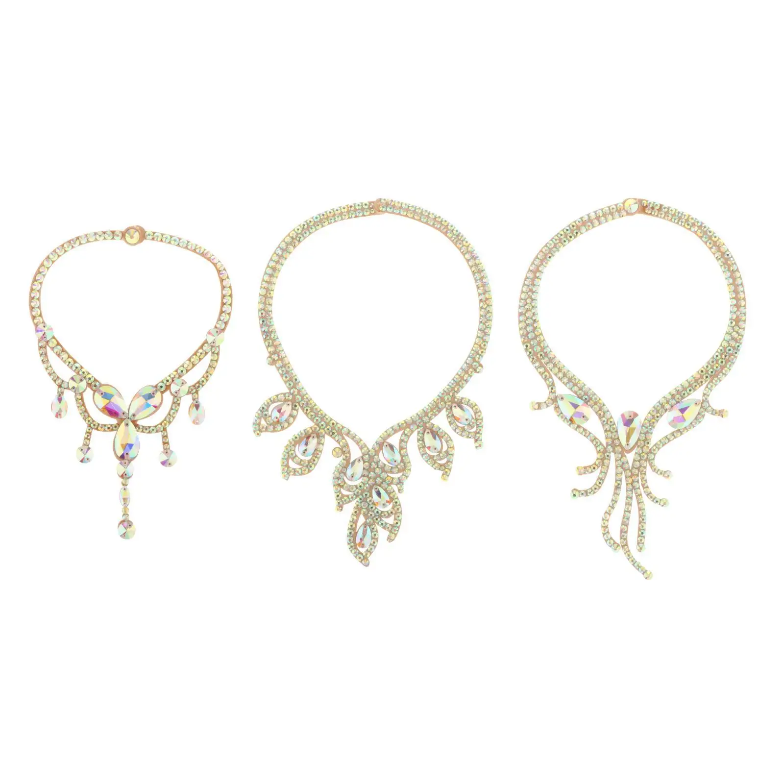 

Belly Dance Necklace National Standard Dance Wedding Women Bling Accessories