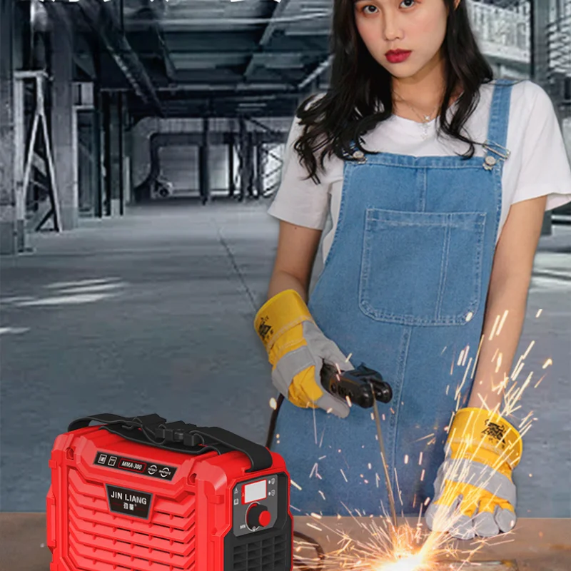 European Standard 220V Household Mini Welding Machine Inverter DC Copper High-power High Temperature Resistant Harness