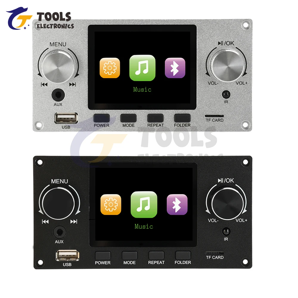Audio Decoding Board 2.8 Inch TFT Color Screen Lossless Support I2S Digital Audio Output Player TF USB Call
