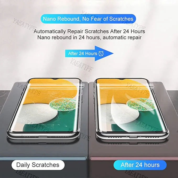 삼성 갤럭시 S9 S8 S10e S20 플러스 화면 보호기에 대 한 3PCS 보호 하이드로 겔 필름 S6 S7 가장자리 S10 라이트 전체 커버 필름