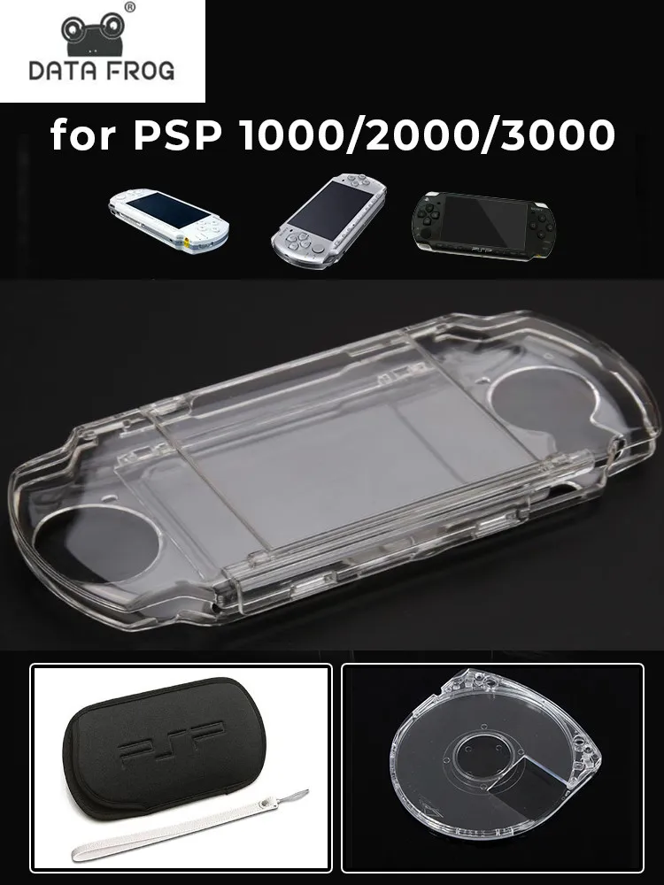 DATAFROGCrystalHardShellProtectiveCaseForPSP100020003000