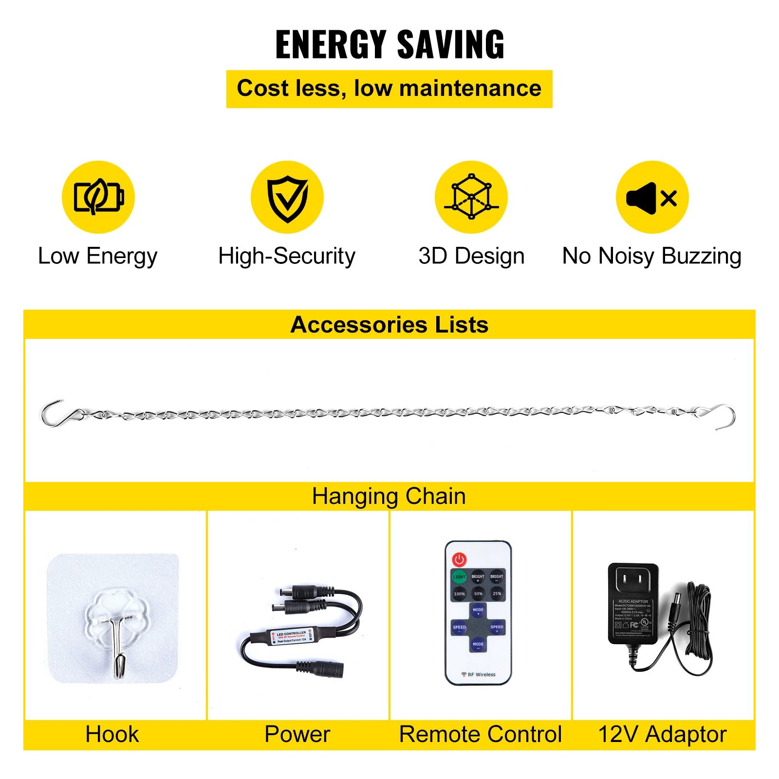 Acrylic Happy Birthday Neon Sign Light for Party Decor