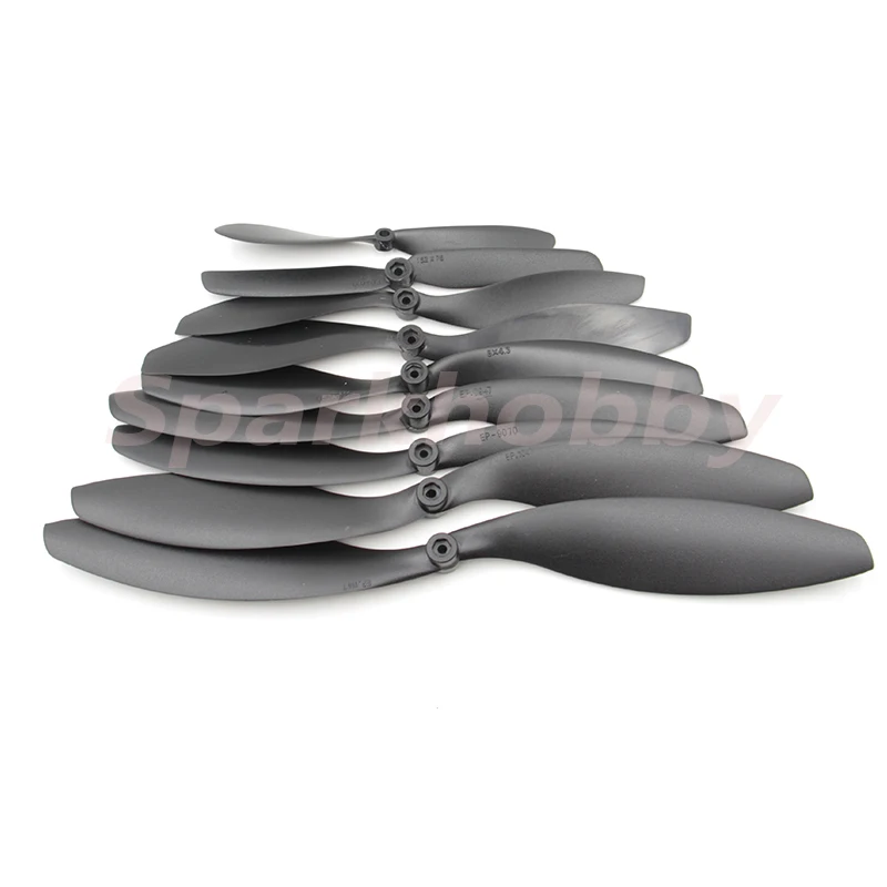 10pcs/lot Hao ye EP-5045/6030/7060/8043/8060/9047/9070/1047/1147 3mm Hole High-efficiency Slow Speed Paddle For RC Airplane Part 2