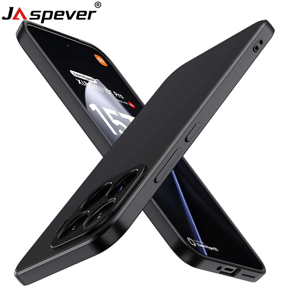 Ultra Thin Frosted Matte Black Silicone Soft Case