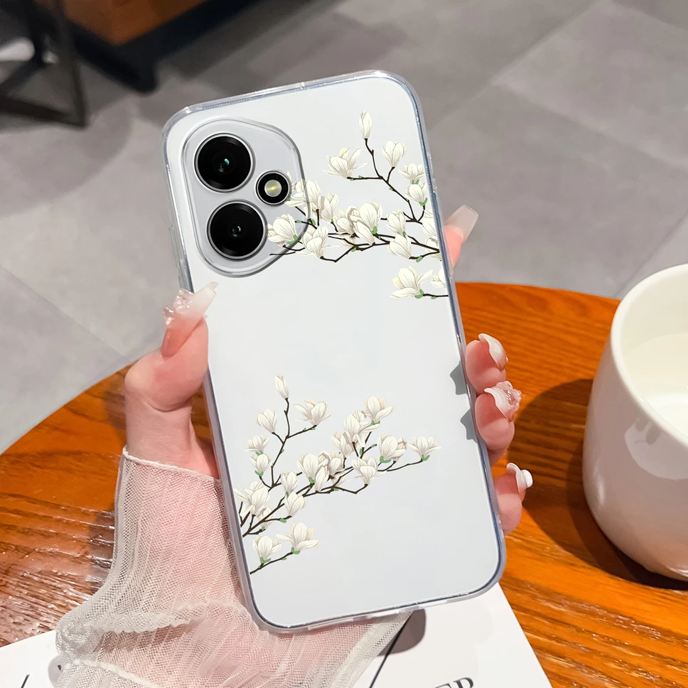 Cute Astronaut Transparent TPU Silicone Phone Case - High Quality Soft Back Cover