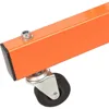 A018A Heavy-Duty Adjustable Work Table with Drawer & Wheels, Mechanic Tray,Mobile Rolling Tool Table, Orange 5