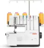 B44 Funlock Overlock Serger Sewing Machine With 80 Thread Spool Bundle 5
