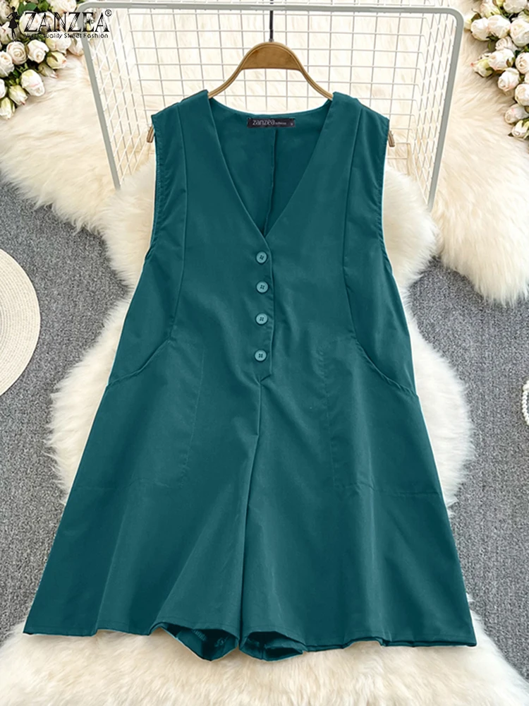 The Zena - 5pcs Unisex Cotton Rompers - Plain Blue Set main image 1