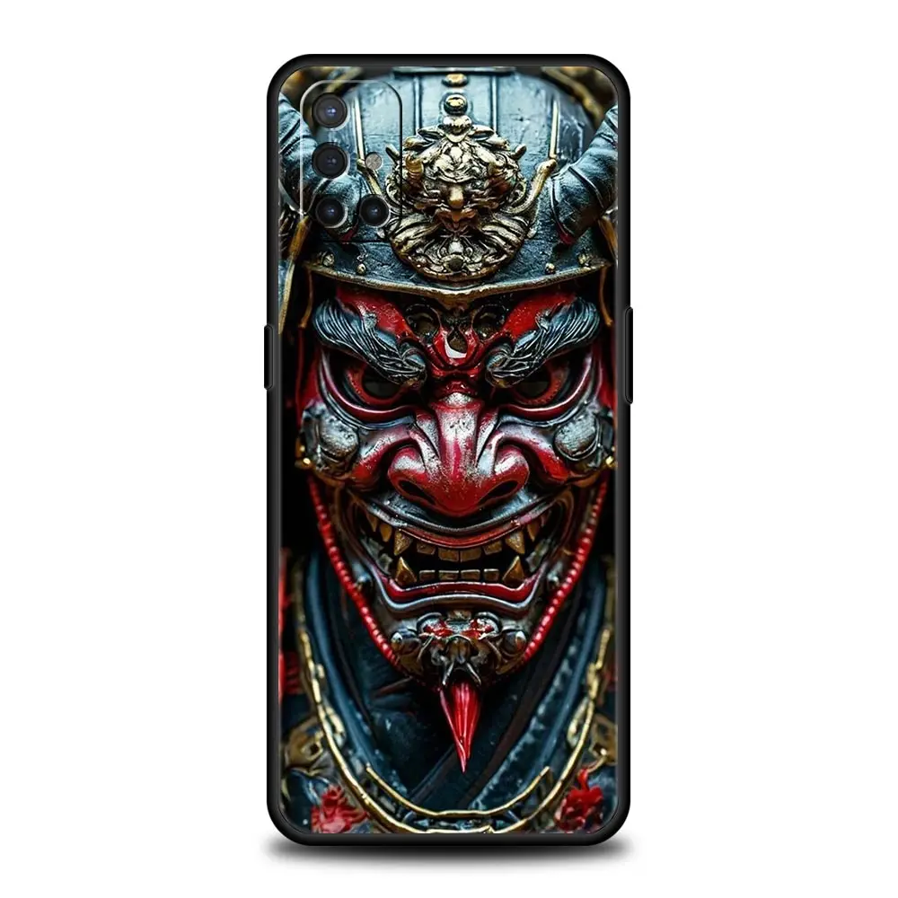 Samurai Ghost Face Phone Case - Japanese-Inspired Design Cover