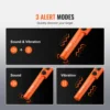 VEVOR Metal Detector Pinpointer IP66/IP68 Waterproof Handheld Pin Pointer Wand 1.96"/4.5" Detection Depth 3 Modes for Detecting 3