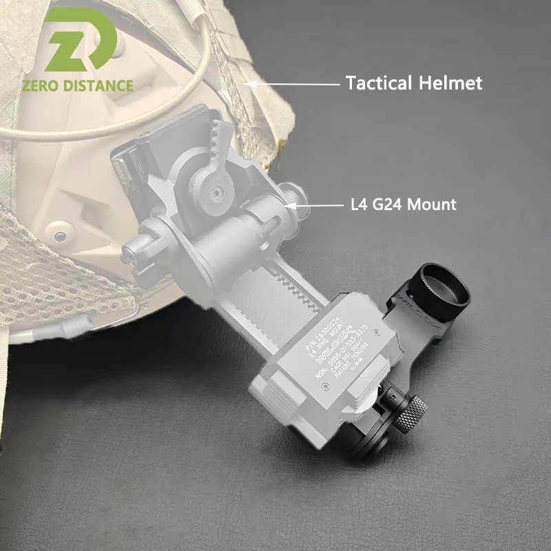 Metal Tactical J Arm NVG Helmet Mount Bracket Adapter For PVS 14 Night Vision Dovetail J Arm SOTAC GEAR Accessories