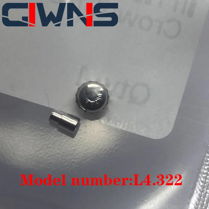 Testa Dell'Orologio Corona Oro Rosa Argento Oro Regolazione Del Pulsante Del Tempo Accessori Per La Serie Di Presenza Di Longines L4.322 Strumenti Di 