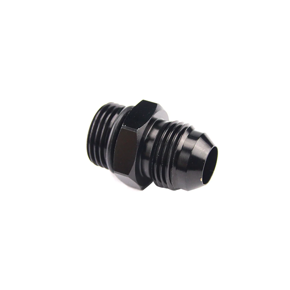 For Torch 8AN to 8AN Oring ORB Male Fuel Pump Rail Adapter Parts Torch Hose Black AN8-AN8 Oil Cooling Connector