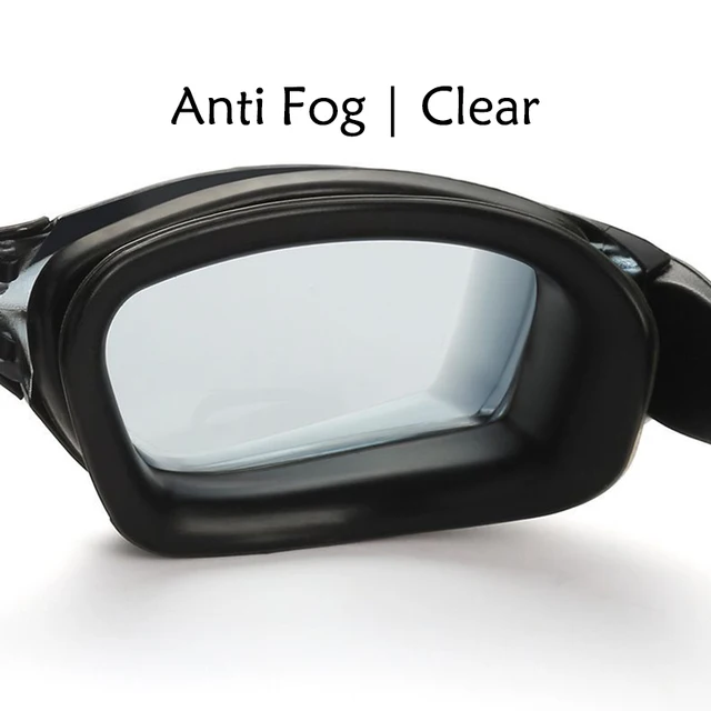 Professional Swimming Goggles with Conjoined Earplugs HD UV Shield Anti-Fog Water Sport Eyewear Glasses Silicone for Swim Pool 5