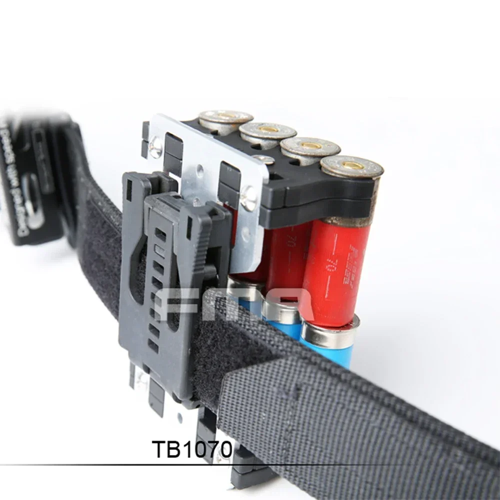 TB-FMA Shotshell Carrier nuova serie 8Q pratico fucile da caccia 12 Gauge Shell Belt Holder nero per caccia Gun Gear