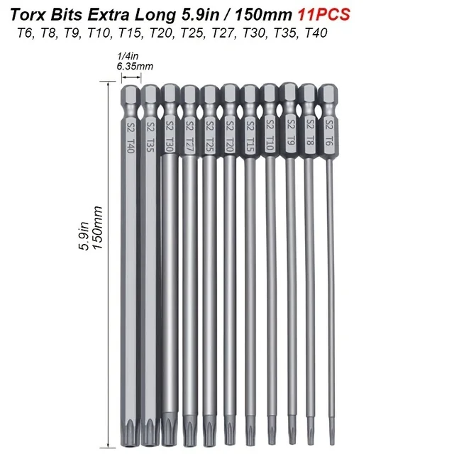 Torx Bit Set 11pcs