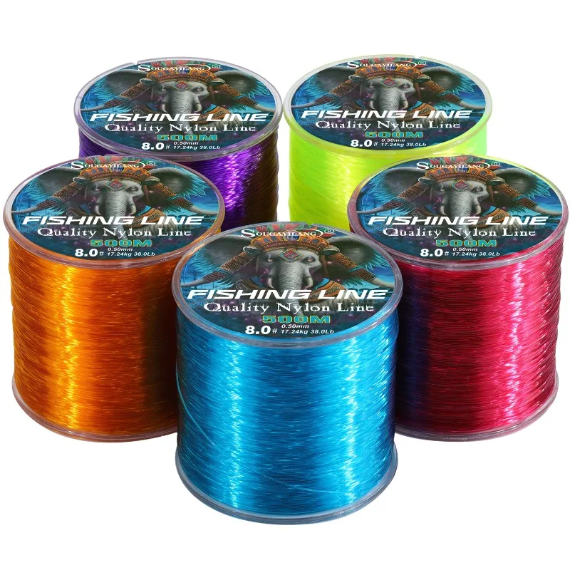 Sougayilang 100m 500m Nylon Fishing Line 3