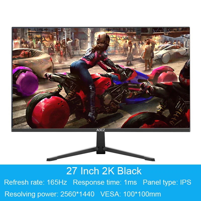 27 Inch 165Hz Black