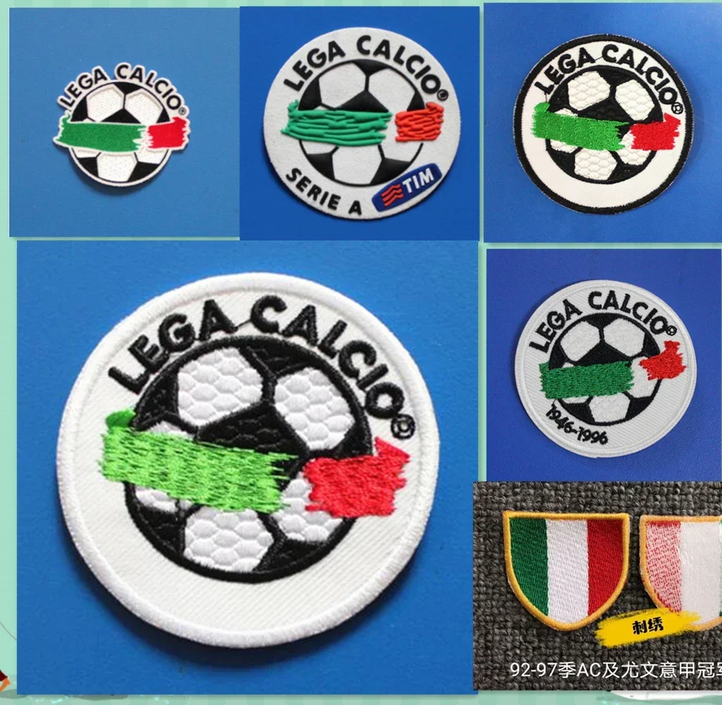 Patch Officiel Serie A Lega Calcio Italie - Saison 1998/2003 - Neuf Sous Blister