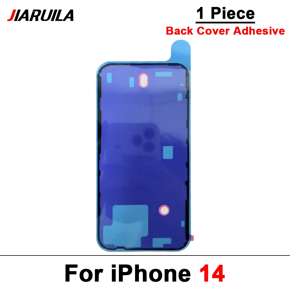 1Pcs，Back Cover Glass Housing Waterproof Seal Sticker For iPhone 14 Plus 15 16 Pro Max 17 Air Phone Repair Tape Parts