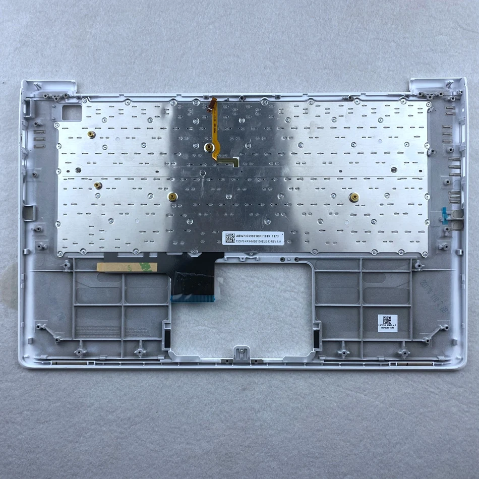 Teclado Coreano para lg 13z970 13z970-er33j Mrs1j Mbn64567301 13z970-g 13zd970-g Layout Branco kr - Imagem 3