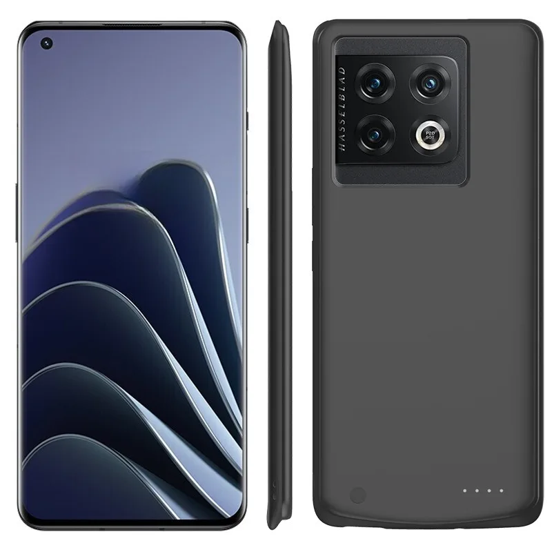 OnePlus 10 Pro 휴대폰 배터리 케이스 대용량 보조 배터리 휴대용 충전기 (OnePlus 10 ACE 레이싱 에디션용)