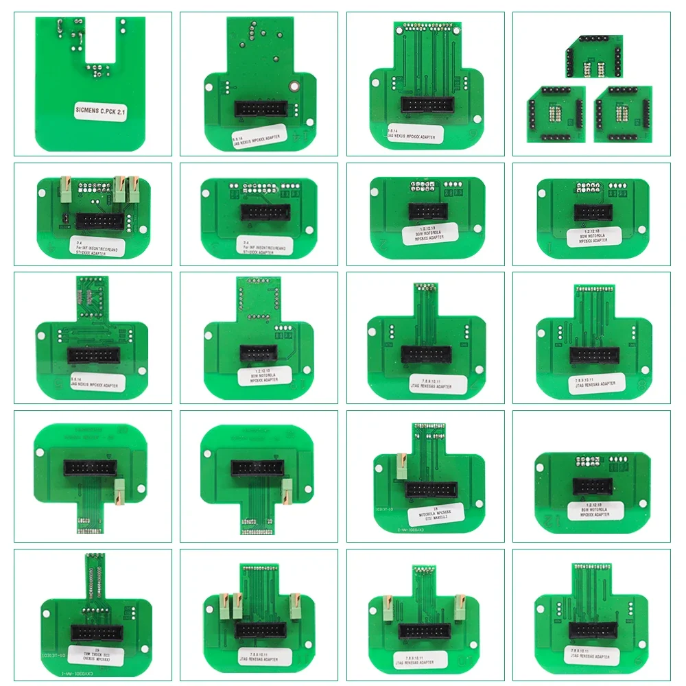 Ecu programming tool 22 PCS OBD Full Set For KTAG/KESS Dimsport BDM Probe ECU Adapters Car ECU BDM Probe Fgtech BDM100 Programming Tool