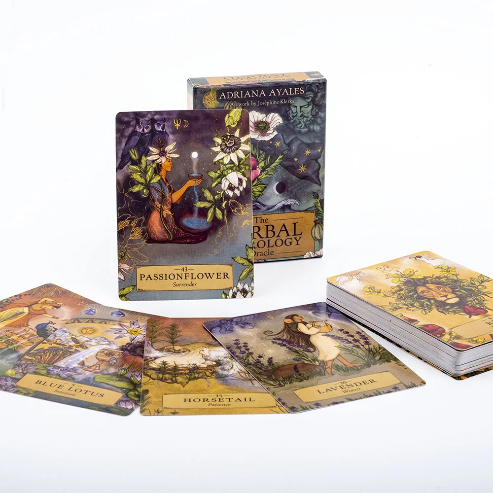 Modern Lenormand Deck Board Game English Version 36 Card