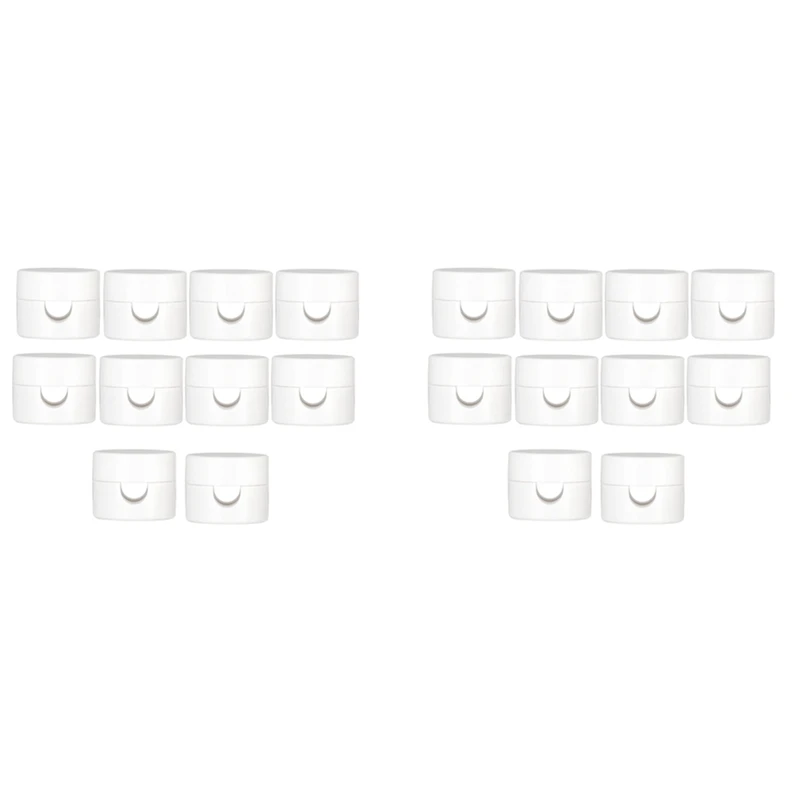 

20Pcs Hook For Ceiling Hanging Light,DIY Lamp Hanging Electric Wire Cable Cord Chandelier Fixture Hardware Hook White