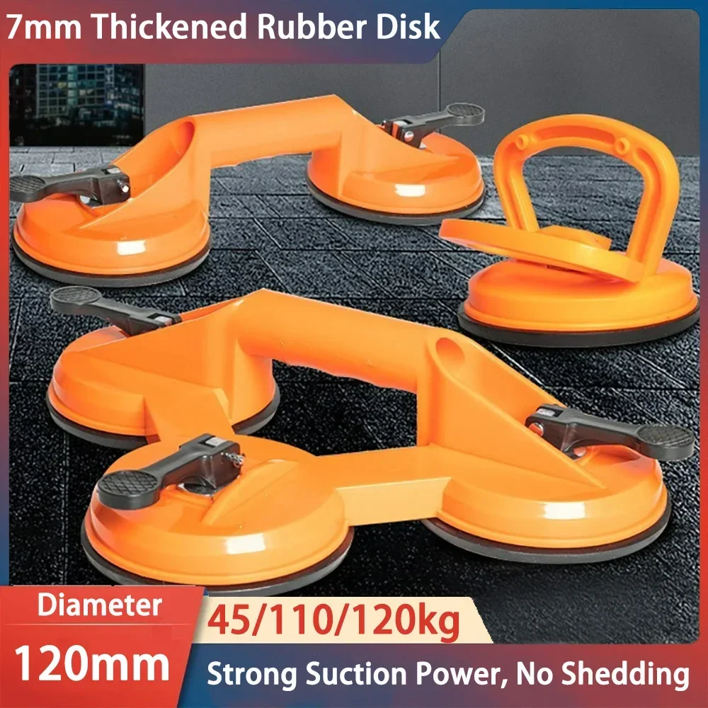 Single-Claw Two-Claw Three-Claw Tile Suction Cup for Glass Porcelain Tile Strong Suction Cups Vacuum Adsorber Fixing Cup