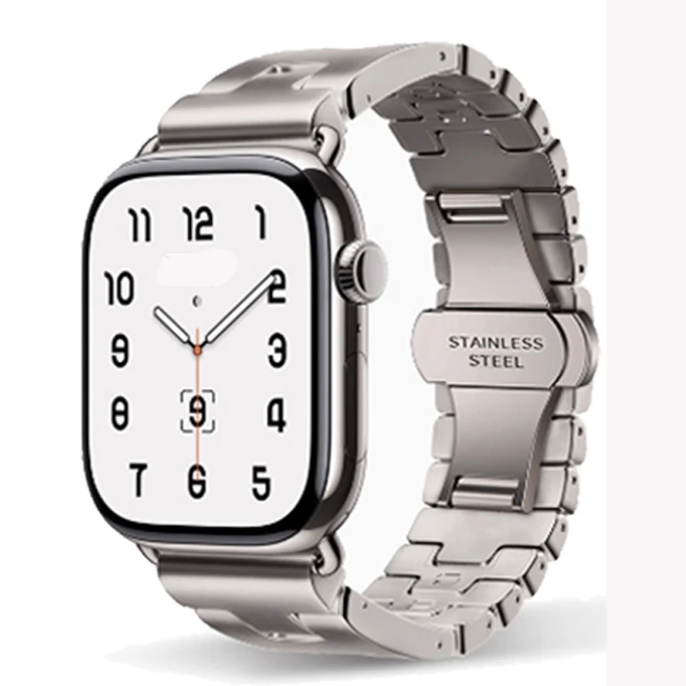 Premium Stainless Steel Watch Strap Bracelet - Universal Design