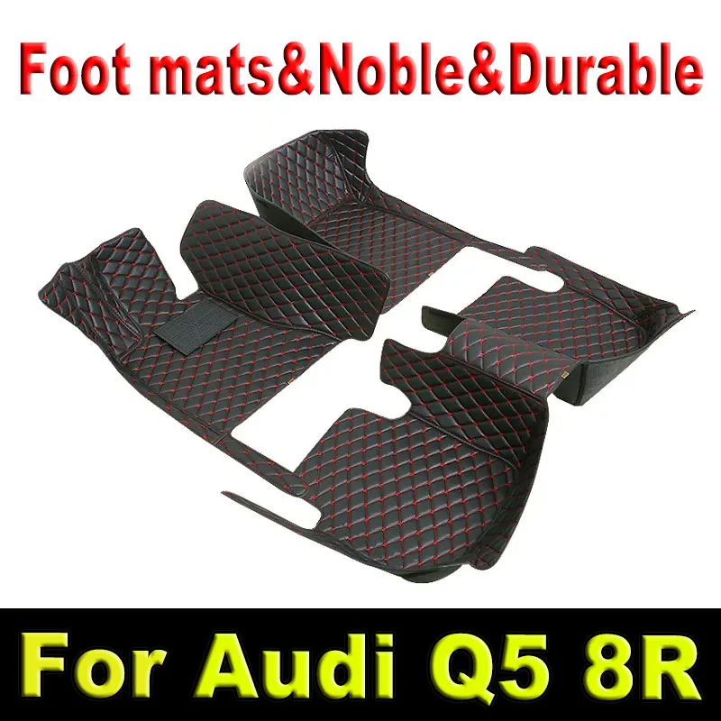 

Auto Leather Carpets For Audi Q5 8R 2016 2015 2014 2013 2012 2011 2010 2009 Car Floor Mats Interior Accessories Protector Parts