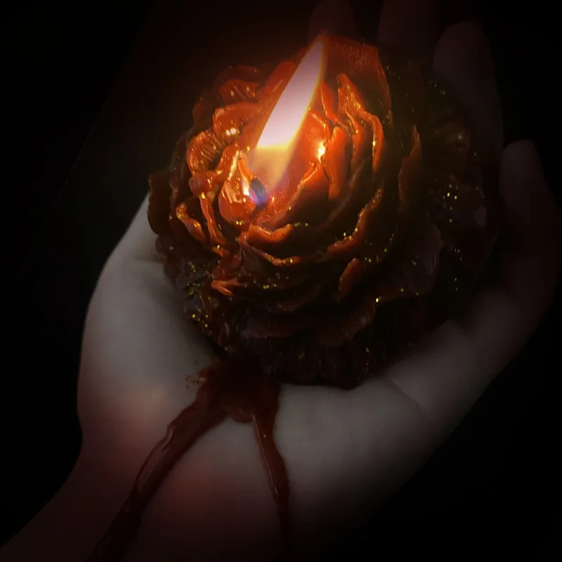 Sexy Low Temperature Candles Gilding40Degree Does Not Hurt the SkinsmRose Wax Drip Stimulate Couple Sex Flirting Props