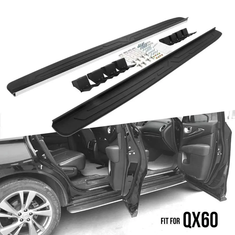 

Door Side Steps Fits for Infiniti JX35 QX60 2013-2021 Running Boards Nerf Bar