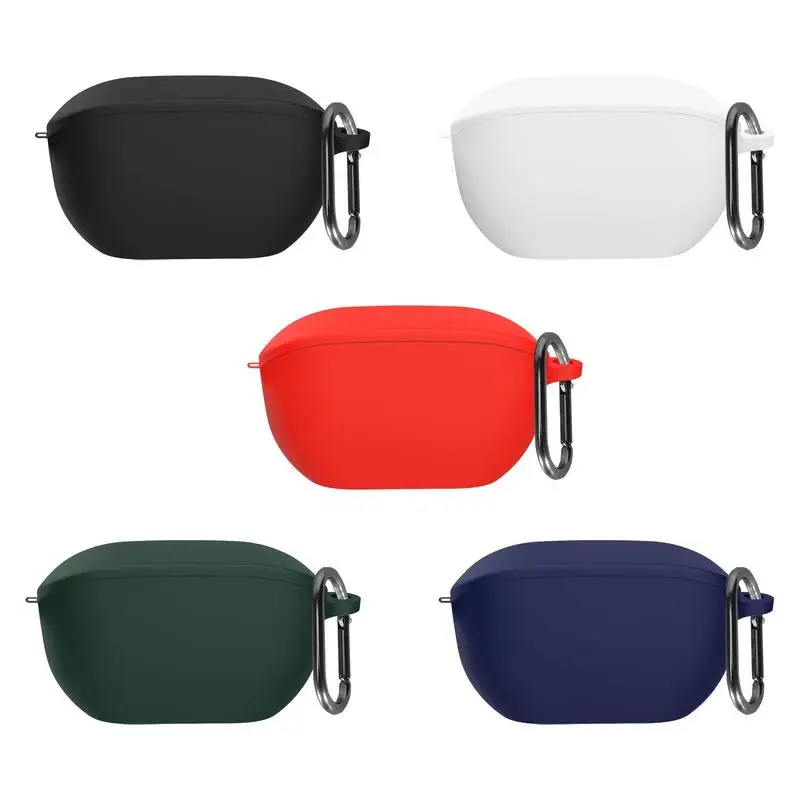 Custodia In Silicone Per Cuffie In-Ear True Wireless Jbl Wave 100 Tw S Silicone Protettivo Con Portachiavi Per Jbl Wave 100 Tw S
