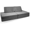 Children's Factory The Whatsit Modular Kids Couch, Toddler Couch Sofa Bed, Modular Kids Play Couch, Gray 1
