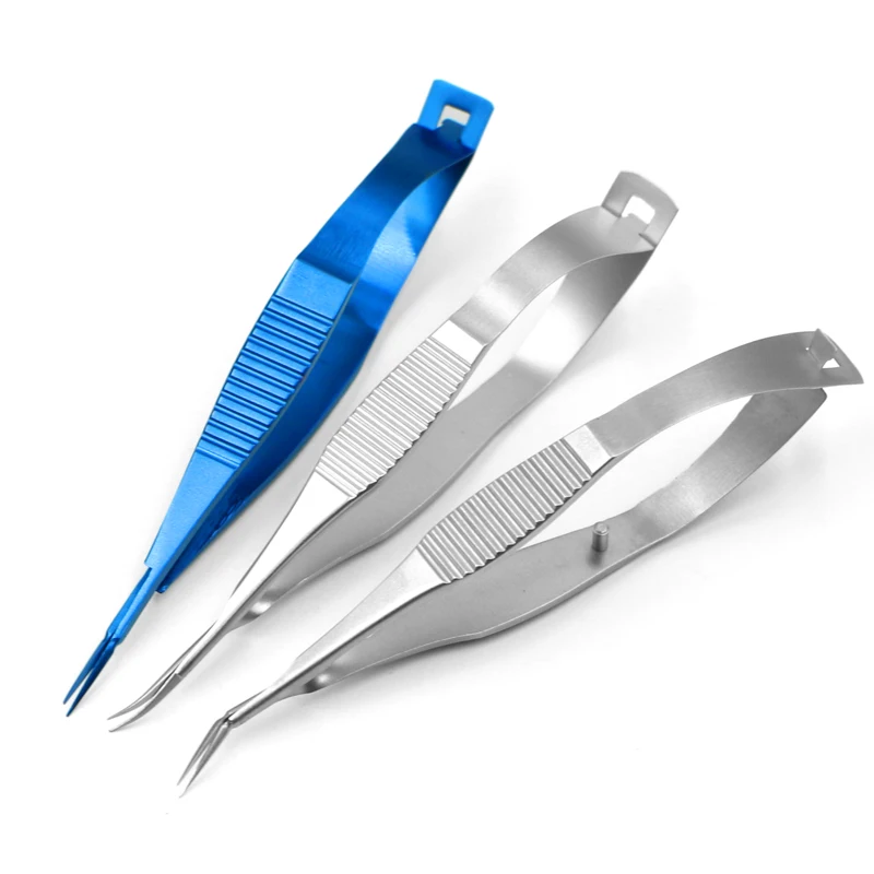 8.5CM Ophthalmic Microscopic Animal Experiment Vascular Scissors Conjunctiva Corneal Iris Capsulotomy Vannas Scissors veterinary surgical instruments ophthalmic microsurgical scissors