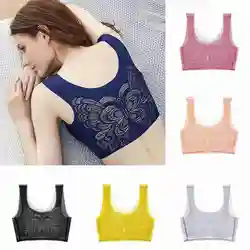 Thin and Large Size Vest-style Seamless Bra Fat Sleep Sports and Leisure Beautiful Back Underwear Gather and Close Breast Bra