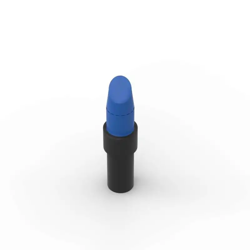 MOC 10PCS 93094 고급 테크 퍼즐 립스틱 블록 블랙 핸들 포함 파티클 장난감 어린이 크리스마스 선물