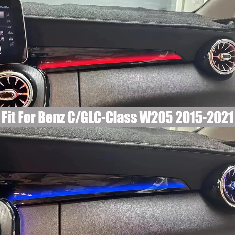 

Passenger Dynamic Light and Shadow Ambient Light Fit for Mercedes-Benz C/GLC-class W205 W253 2015-2021 Replacement Installation