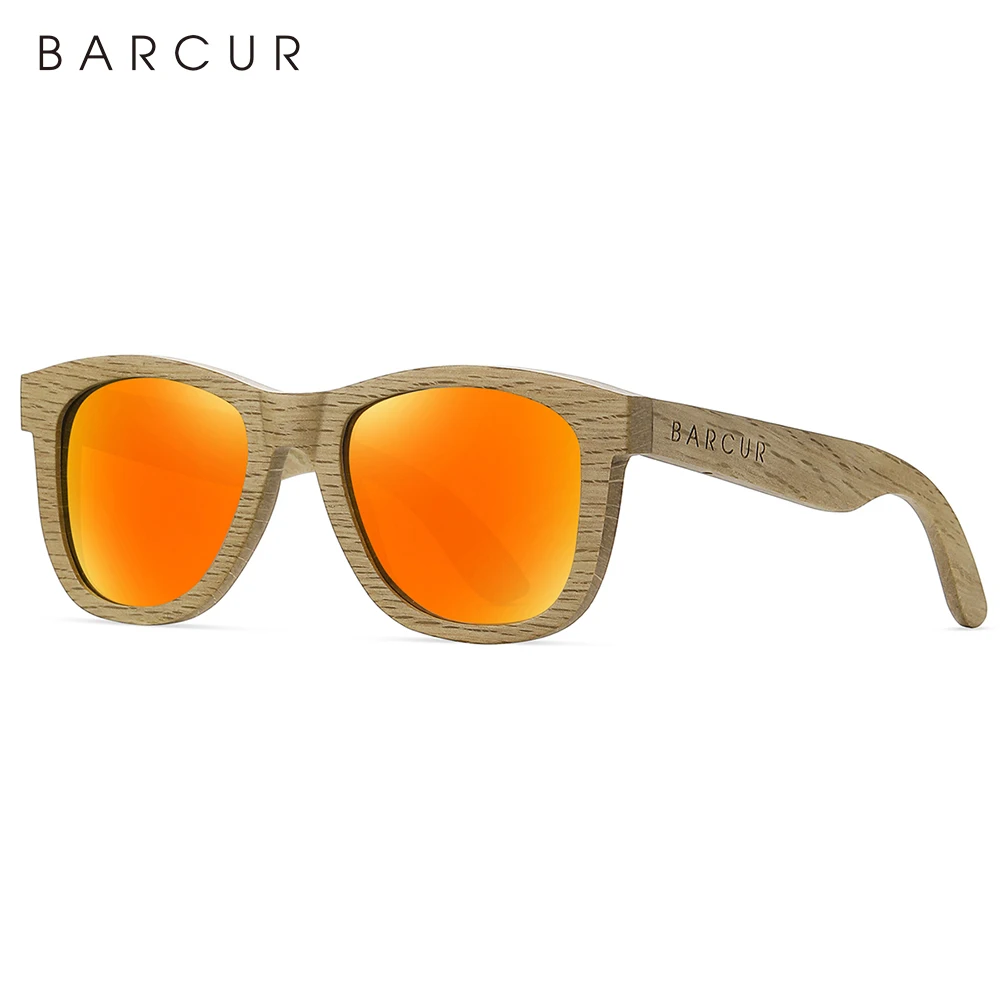 BARCUR Polarized Wood Sunglasses for Men Women Sun Glasses Eco-Friendly  Male Eyewear Oculos de sol feminino frete gratis - AliExpress