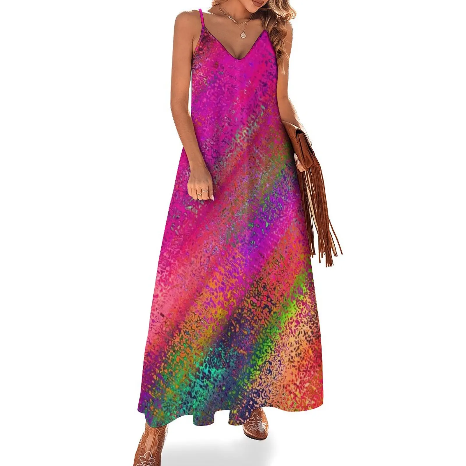 

90s Inspired Abstract Sleeveless Dress Dress for pregnant women dress for women summer Women's summer