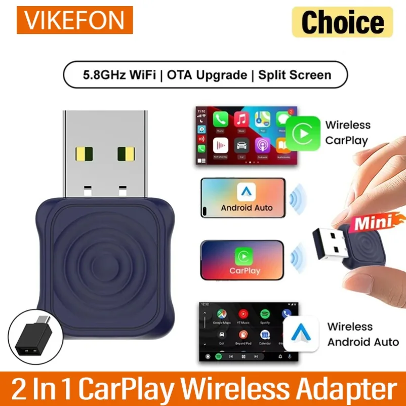 CarlinKit Mini Ultra CarPlay Wireless Adapter